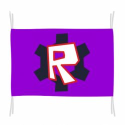 Прапор Roblox mini logo - PrintSalon
