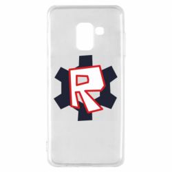 Чохол для Samsung A8 2018 Roblox mini logo - PrintSalon