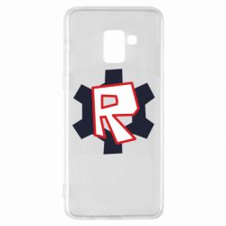 Чохол для Samsung A8+ 2018 Roblox mini logo - PrintSalon