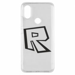 Чехол для Xiaomi Mi A2 Roblox minimal logo - PrintSalon