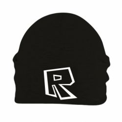 Шапка флисовая Roblox minimal logo - PrintSalon