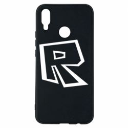 Чехол для Huawei P Smart Plus 2018 Roblox minimal logo - PrintSalon