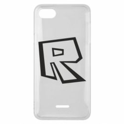Чехол для Xiaomi Redmi 6A Roblox minimal logo