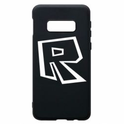 Чехол для Samsung S10e Roblox minimal logo - PrintSalon