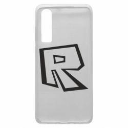 Чехол для Huawei P30 Roblox minimal logo - PrintSalon