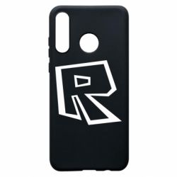 Чехол для Huawei P30 Lite Roblox minimal logo - PrintSalon