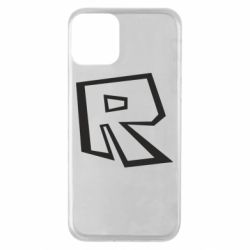 Чехол для iPhone 11 Roblox minimal logo - PrintSalon