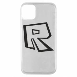 Чехол для iPhone 11 Pro Roblox minimal logo - PrintSalon