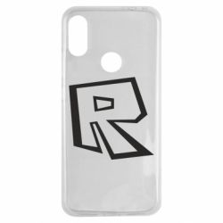 Чехол для Xiaomi Redmi Note 7 Roblox minimal logo - PrintSalon