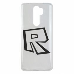 Чехол для Xiaomi Redmi Note 8 Pro Roblox minimal logo - PrintSalon
