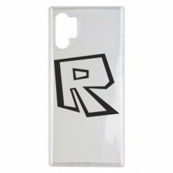 Чехол для Samsung Note 10 Plus Roblox minimal logo - PrintSalon