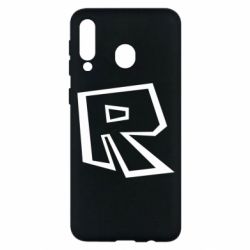 Чехол для Samsung M30 Roblox minimal logo - PrintSalon