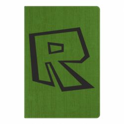 Блокнот с принто Roblox minimal logo - PrintSalon