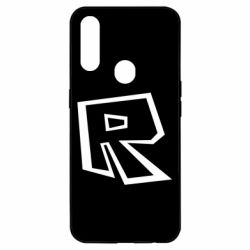 Чехол для Oppo A31 Roblox minimal logo - PrintSalon