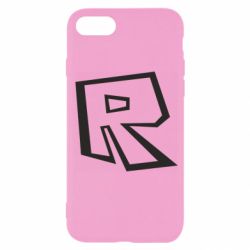 Чехол для iPhone SE 2020 Roblox minimal logo - PrintSalon