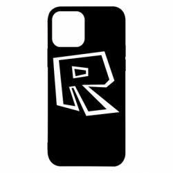 Чехол для iPhone 12 Roblox minimal logo - PrintSalon