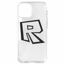 Чехол для iPhone 12 mini Roblox minimal logo - PrintSalon