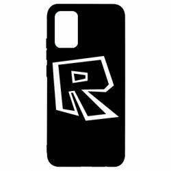 Чехол для Samsung A02s/M02s Roblox minimal logo - PrintSalon