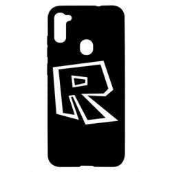 Чехол для Samsung A11/M11 Roblox minimal logo - PrintSalon