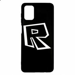 Чехол для Samsung M51 Roblox minimal logo - PrintSalon