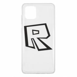 Чехол для Samsung Note 10 Lite Roblox minimal logo - PrintSalon