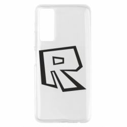Чехол для Huawei P Smart 2021 Roblox minimal logo - PrintSalon