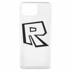 Чехол для Oppo A73 Roblox minimal logo - PrintSalon