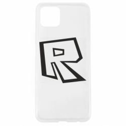Чехол для Oppo A92s Roblox minimal logo - PrintSalon
