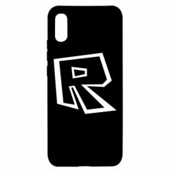 Чехол для Xiaomi Redmi 9a Roblox minimal logo - PrintSalon