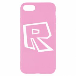 Чехол для iPhone SE 2022 Roblox minimal logo - PrintSalon