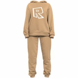 Женский костюм Roblox minimal logo - PrintSalon