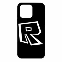 Чехол для iPhone 14 Pro Max Roblox minimal logo - PrintSalon