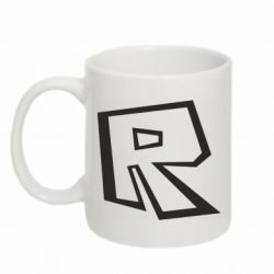 Чашка 320ml Roblox minimal logo