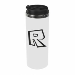 Термокружка Roblox minimal logo - PrintSalon