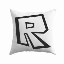 Подушка Roblox minimal logo - PrintSalon