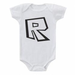 Детский бодик Roblox minimal logo - PrintSalon