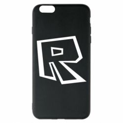 Чехол для iPhone 6 Plus/6S Plus Roblox minimal logo - PrintSalon