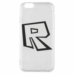 Чехол для iPhone 6/6S Roblox minimal logo - PrintSalon