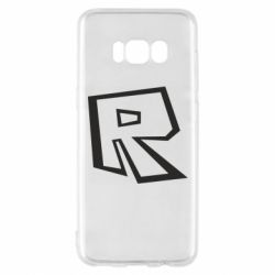 Чехол для Samsung S8 Roblox minimal logo - PrintSalon