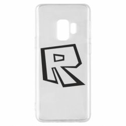 Чехол для Samsung S9 Roblox minimal logo - PrintSalon