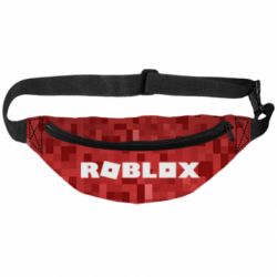 3D-сумки на пояс Roblox of pixels background - PrintSalon