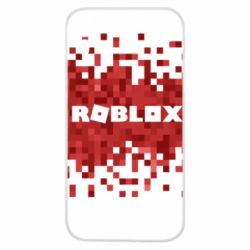 Чехол для iPhone XR Roblox of pixels background