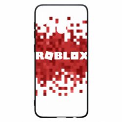 Чехол для Samsung A20 Roblox of pixels background - PrintSalon