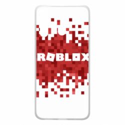 Чехол для Samsung A60 Roblox of pixels background - PrintSalon
