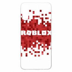 Чехол для Samsung A70 Roblox of pixels background - PrintSalon