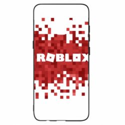 Чехол для Samsung A8+ 2018 Roblox of pixels background