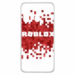 Чехол для Samsung M40 Roblox of pixels background - PrintSalon