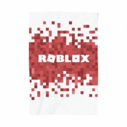 Полотенце с принтом Roblox of pixels background - PrintSalon