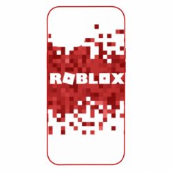 Чехол для iPhone 12 Pro Max Roblox of pixels background - PrintSalon