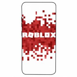 Чехол для Samsung A32 4G Roblox of pixels background - PrintSalon